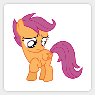 Sad Scootaloo 1 Sticker